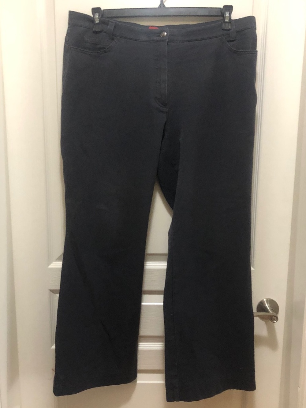 Olsen stretch jeans grey US14 straight leg women’s